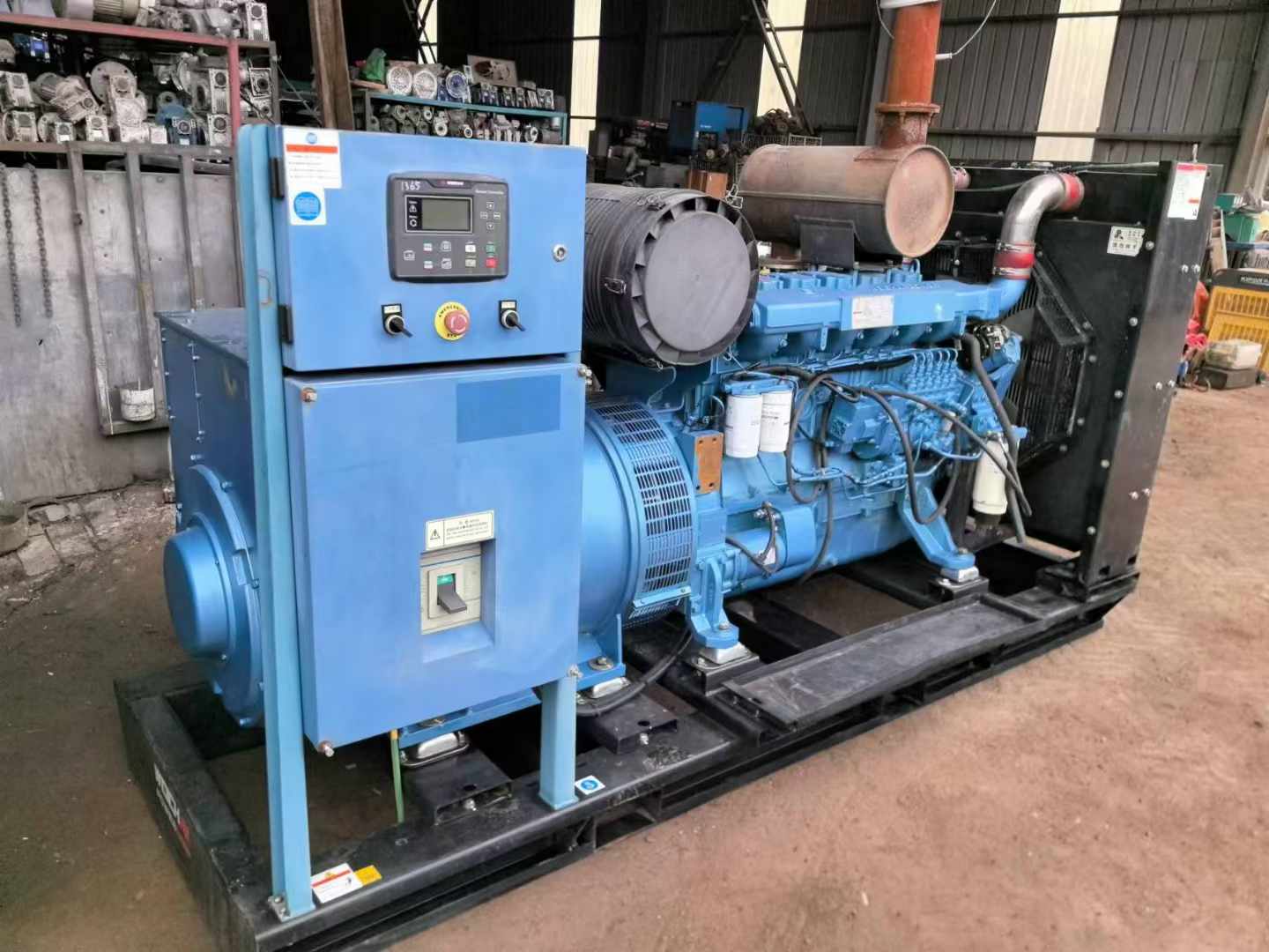 云安500kW 柴油发电机组可带动设备功率的计算公式是什么？