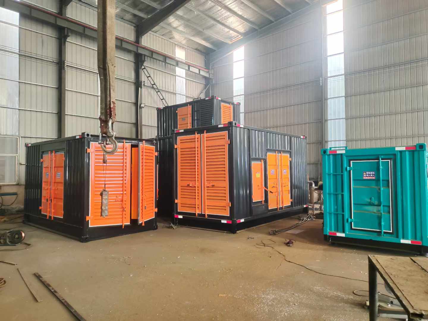 云安500kw柴油发电机组可以带动多少功率设备？