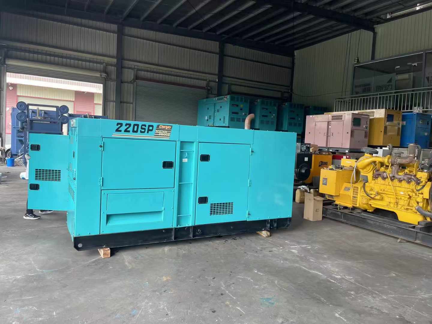 云安600kW柴油发电机组带载能力？